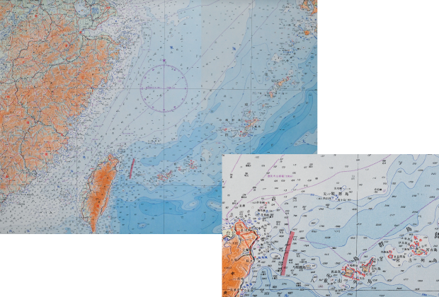 Collection of Pacific Ocean Nautical Charts 
